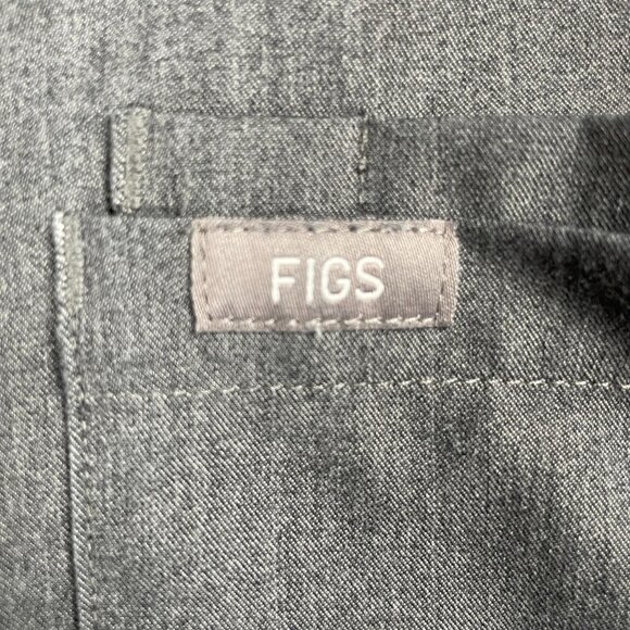 Figs Mens Scrub Top M Leon Stretchy Pockets Medical FIONx Uniform Nurse Doctor - Picture 6 of 13